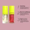 MYUANGO Lip Oil Moisturizing, Hydrating Lip Care Lip Tint, Shiny Lip Glow Vegan Plumping Lip Gloss for Dry Lips (06)