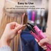 janelove Hair Extensions Iron, Fusion Keratin Hair Extensions Tool with 2 Bags Keratin Glue Granule Beads, Adjustable Temperature 210-390F, US Plug (Pink)