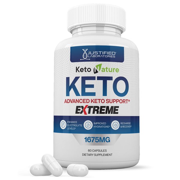 Keto Nature Keto ACV Extreme Pills 1675MG Keto Support Blend Capsule Alternative to Keto ACV Gummies Formulated with Apple Cider Vinegar Extra Virgin Olive Oil Powder Green Tea Leaf 60 Capsules
