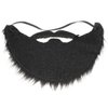 Halloween Fake Beard, Costume Party Funny Costume Beard, Black Chong Beard Mustache Halloween Wig