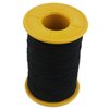 TIHOOD 2PCS 0.5mm Thickness 547 Yard Elastic Thread (Black and White)