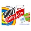 Shout Wipes, Wipe and Go Instant Stain Remover, Laundry Stain and Spot Remover for On-the-Go, 12 Wipes per Carton - 12 Count (Pack of 1)
