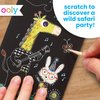 Ooly Mini Scratch & Scribble Art Kit: Safari Party