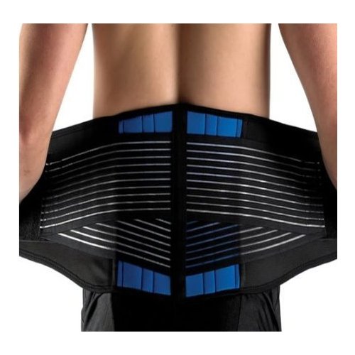 Brand New Deluxe Neoprene Double Pull Lumbar Lower Back Support Brace Exercise Belt (XXXL (44-48/112-122cm)) by EBP Medical