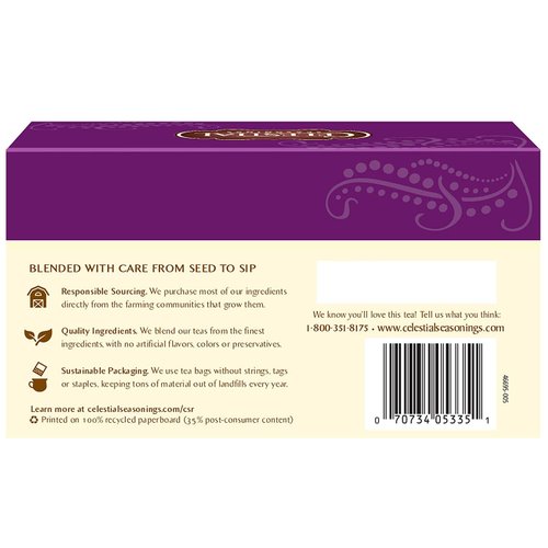 Celestial Seasonings Wild Berry Zinger Tea Bags, 20 ct, 2 pk
