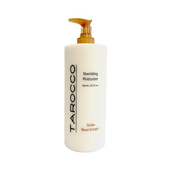 Baronessa Cali Tarocco Sicilian Blood Red Orange Moisturizer - Clean, Refreshing, Invigorating Body Lotion - 22.5 Ounce