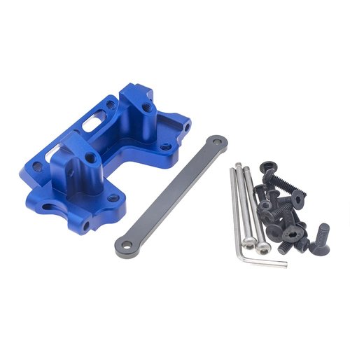 Aluminum Front Bulkhead&Tie bar for Traxxas 2WD 1/10 Slash, Stampede, Rustler, Nitro Slash-Replaces Part 2530 2532