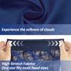 BELLESHOW Chemo Headwear Turbans for Women, Cancer Head Scarf for Women, Head Wraps for Cancer Patients, Head Coverings Caps, Cancer Present Chemotherapy Must Haves for Women Blue