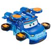 Super Wings - 5" Transforming Leo Airplane Toys Action Figure | Airplane to Robot | Season 5 New Character | Fun Toy Plane for 3 4 5 Years Old Boys and Girls | Preschool Birthday Gift for Kids , Blue