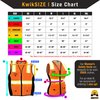KwikSafety FIRST LADY Safety Vest for Women [SNUG-FIT] 9 Pockets, Class 2 Custom High Visibility Reflective ANSI OSHA Fitted Construction Work PPE/Orange Medium
