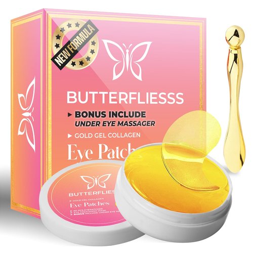 BUTTERFLIESSS Under Eye Patches, Eye Masks, Under Eye Patches for Puffy Eyes and Dark Circles, Under Eye Mask, Under Eye Patches Dark Circles