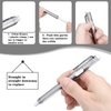 12 Pack Retractable Mechanical Eraser Pen Retractable Eraser Mechanical Eraser Pen Style Erasers Including 10 Retractable Eraser Refill for School Office Painting Writing (24)