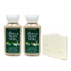 Bath & Body Works Vanilla Bean Noel 2 Piece Mini Body Lotion Value Pack with a Natural Oats Sample Soap - Travel Size