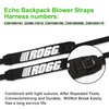 Kscjdg C061000111 Backpack Blower Straps/Harness for Leaf Blower Shoulder Strap Echo PB-500 PB-265LN PB-403H PB-413H PB-460 PB-610 PB-620 PB-650 PB-755 Fits C061000110-2 Pack