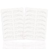 TgoBeauty 7 Pairs Brow Shapes Double Sided Design Eyebrow Spine 6 Nano stroke practice skin Silicone Practice Pad for Permanent Makeup Training (White Skin-1pc)