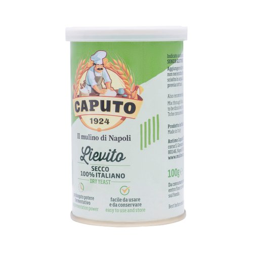 Antimo Caputo Lievito Active Dry Yeast 3.5 Ounce Can - Made in Italy - Perfect with 00 Flour - PACK OF 3