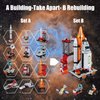 AESGOGO STEM Space Toys for 6 7 8 9 10 11 12 Year Old Boys Girls, Space Shuttle Rocket Launch Center Building Sets Toy Kits, Best Gifts for Kids Ages 8-14 （566 Pcs）.