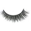 3D Real Mink False Eyelashes LASGOOS 100% Siberian Mink Fur Cruelty-free Luxurious Natural Short Cross Winged Fake Eye Lashes Makeup 5 Pairs/Box L011-5