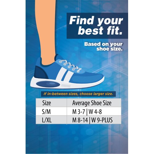 OrthoSleeve HV3 Bunion Brace/Splint (One Sleeve) for Foot Bunion Pain/Hallux Valgus Relief and Split-Toe Design to Help straighten Toes