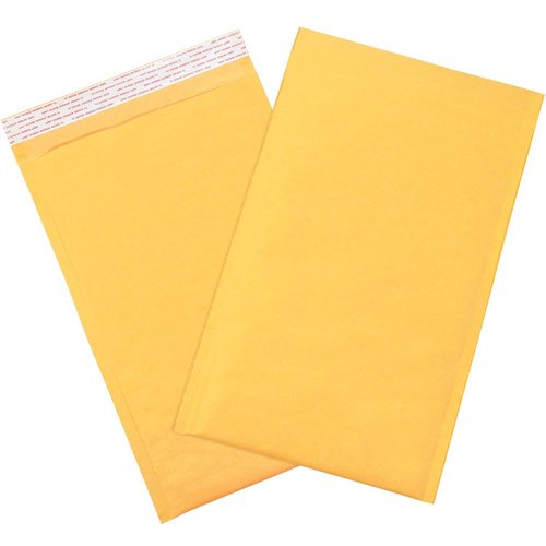 Aviditi Kraft Bubble Mailers #3, 8 1/2" x 14 1/2", Self-Seal, Padded Envelopes for Packing, Mailing and Shipping, Case of 25