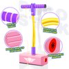 Girl Toys Kids Toys, Toddler Outdoor Toys, Gifts for 3-12 Year Old Boys Girls, Foam Pogo Jumper for Kids Outdoor Toys for Kids Ages 4-8 Pogo Stick, Toys for Ages 2-4 Toys for Ages 5-7, Pink