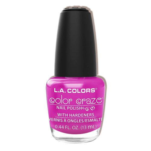 L.A. Colors Color Craze Nail Polish, Electra, 1 Ounce