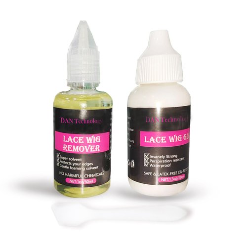 DAN Technology lace Wig Glue and Wig Glue Remover,lace Wig Glue kit,lace Wig Glue Waterproof,Hair...