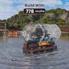 Mould King Ship in a Bottle Toy Building Sets, Black Pirate Ship in a Bottle Kit, Collectible Display Boat Model Set, STEM Project for Adults and Boys Kids Aged 8+ (778 Pieces) 10070