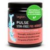 LEGION Pulse Pre Workout Supplement - All Natural Nitric Oxide Preworkout Drink to Boost Energy, Creatine Free, Naturally Sweetened, Beta Alanine, Citrulline, Alpha GPC (Caffeine Free Arctic Blast)