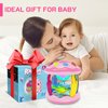 Baby Toys 6-12 Months - Musical Light Up Rotating Toys, Pink Ocean Projector for Infant 9-12-18 Month, Learning Visual & Hearing & Crawling Skill, Birthday Gifts for Toddler Boys Girls 1 2 3 Years Old