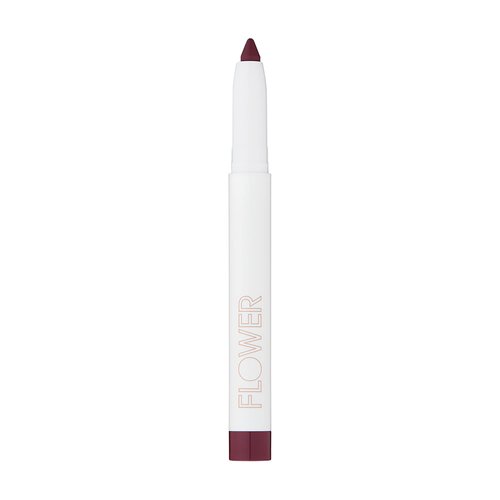 FLOWER BEAUTY By Drew Barrymore Scribble Stick Lip Liner + Eyeliner - Smooth Application + Blendable - 2-in-1 Lip + Eye Liner (Plumsicle)