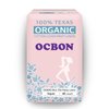 OCBON Ultra Thin Sanitary Pantyliners (Regular, 15.5cm, 40 Counts) - Ultra Thin, Unscented 100% Organic Cotton Panty Liners for Women. Chemical-Free, Extra Soft, Ideal for Sensitive Skin.
