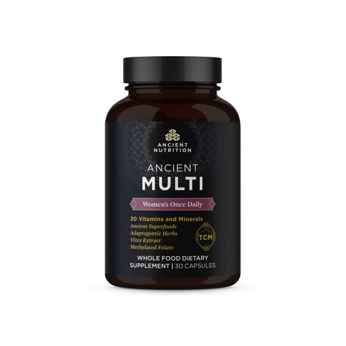 Multivitamin for Women by Ancient Nutrition, Ancient Multi Women&#39;s Once Daily Vitamin Supplement,...