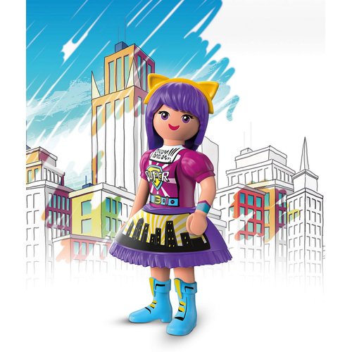 Playmobil EverDreamerz Comic World Viona with Paint Brush Charm & 7 Surprises