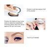 Boobeen Eyebrow Seal Stamp Powder - Waterproof 3 Seconds Eye Make Up Nature Coloring Kit - Creates Natural Looking Brows for Makeup Beginners
