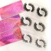 U-Hotmi Fluffy False Eyelashes 12-15mm Natural Look Lashes 10 Styles Faux Mink Lashes Bulk Total 60 pairs