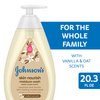 Johnson's Skin Nourishing Moisture Baby Body Wash With Vanilla & Oat Scents, Hypoallergenic & Tear Free Baby Bath Wash, Paraben-, Dye-, Sulfate & Phthalate-Free, 20.3 fl. oz