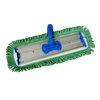 Real Clean 18 Inch Green Fringe Microfiber Dust Mop Pads (Pack of 2)