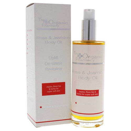 The Organic Pharmacy Rose & Jasmine Body Oil, 3.3 Ounce