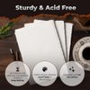 400 GSM | 40 Sheets | Vintage Paper, Handmade Paper, Deckled Edge Paper Made of Virgin Egyptian Cotton - Textured Paper, Old Paper, Fancy Paper, Khadi Paper, Rough|Textured Drawing| Sketching Paper