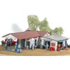 HO Scale Marble Rock Garage -- Kit - 5-3/8 x 7-3/8" 13.7 x 18.7cm