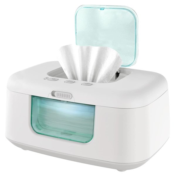 TinyBums Baby Wipe Warmer & Dispenser with LED Changing Light & On/Off Switch - Jool Baby