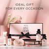 Kimirica Love Story Luxury Bath & Body Care Gift Set | with Notes of Gardenia & Night Blooming Jasmine | Includes Bath Salt, Body Wash, Body Lotion, Bathing Bar & Hand Cream | 5 Piece Set