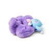 BT21 Dream of Baby KOYA Character Scrunchie Elastic Hair Tie Band Accessories for Women and Girls, Purple/Blue