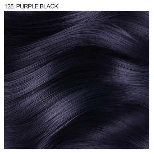 Adore Semi Permanent Hair Color - Vegan and Cruelty-Free Hair Dye - 4 Fl Oz - 125 Purple Black (Pack of 1)
