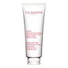 Clarins Hand and Nail Treatment Cream | Award-Winning | Softens, Nourishes and Shields Skin | Strengthens Nails and Conditions Cuticles | Natural Plant Extracts, Including Shea Butter | 3.4 Ounces
