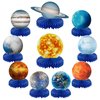 10 Pcs Space Solar System Honeycomb Centerpieces for Tables | Outer Themed Space Party Decorations | Planet Galaxy for Kids Birthday Party | Baby Shower Party Favor Party Decor Supplies