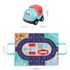 Baby Toy for 1 Year Old Boy | 7 Set Push and Go Cars Toy with Play Mat/Storage Bag for Toddlers | Early Educational Toys and Birthday Gift for 1 2 3 Years Old Boys Girls