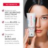 Mirabella Face Primer with SPF– Broad Spectrum SPF 30, Hydrating SPF Moisturizer Face Primer & Anti-Aging Formula with Hyaluronic Acid & Antioxidants - Face Roller Applicator, 1.35 fl. Oz