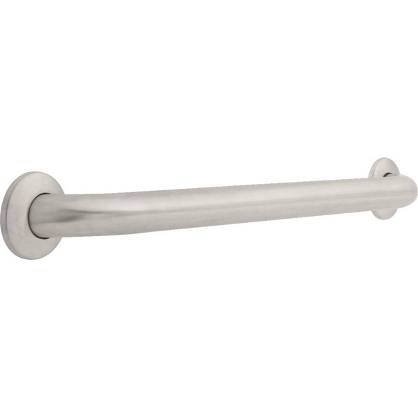Delta Faucet 40124-SS Grab Bar with Concealed Mounting, 1-1/2-Inch x 24-Inch, Stainless